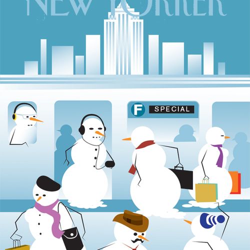 Submitted cover for The New Yorker.