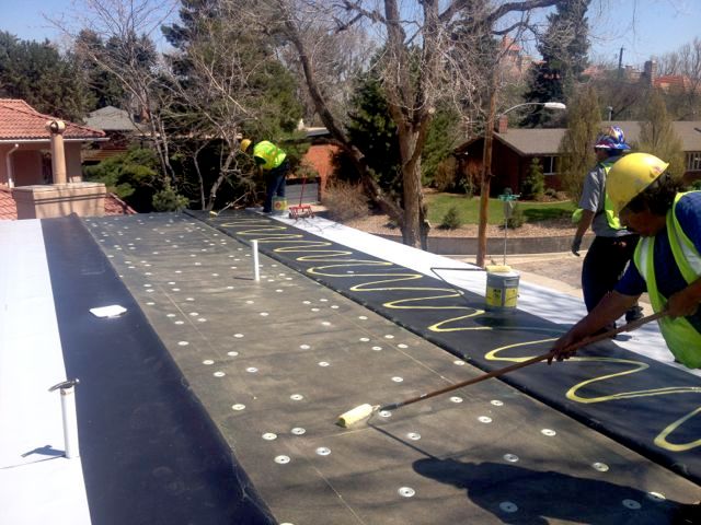 TPO tapered system installation