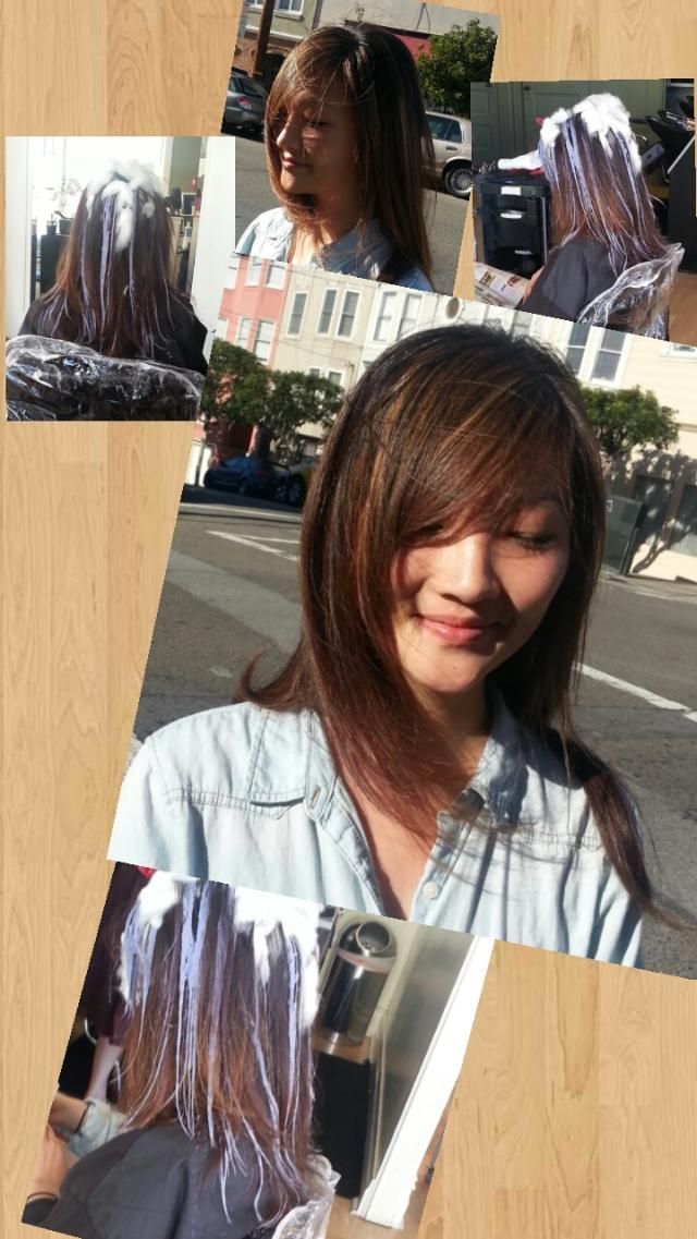 Balayage , beautiful in the sun