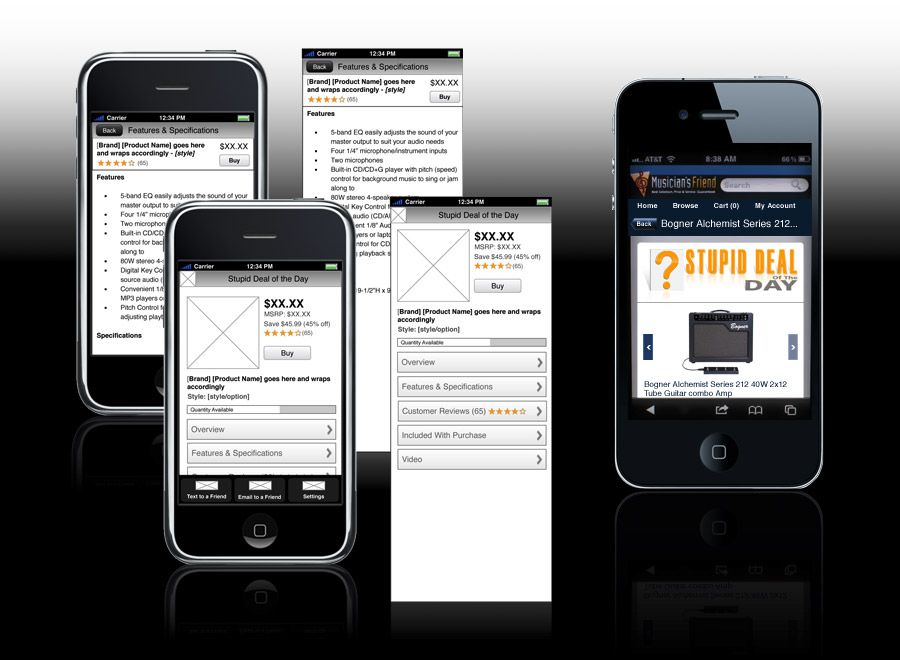 Retail Mobile Development: Design and architecture