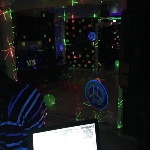 A light up party 