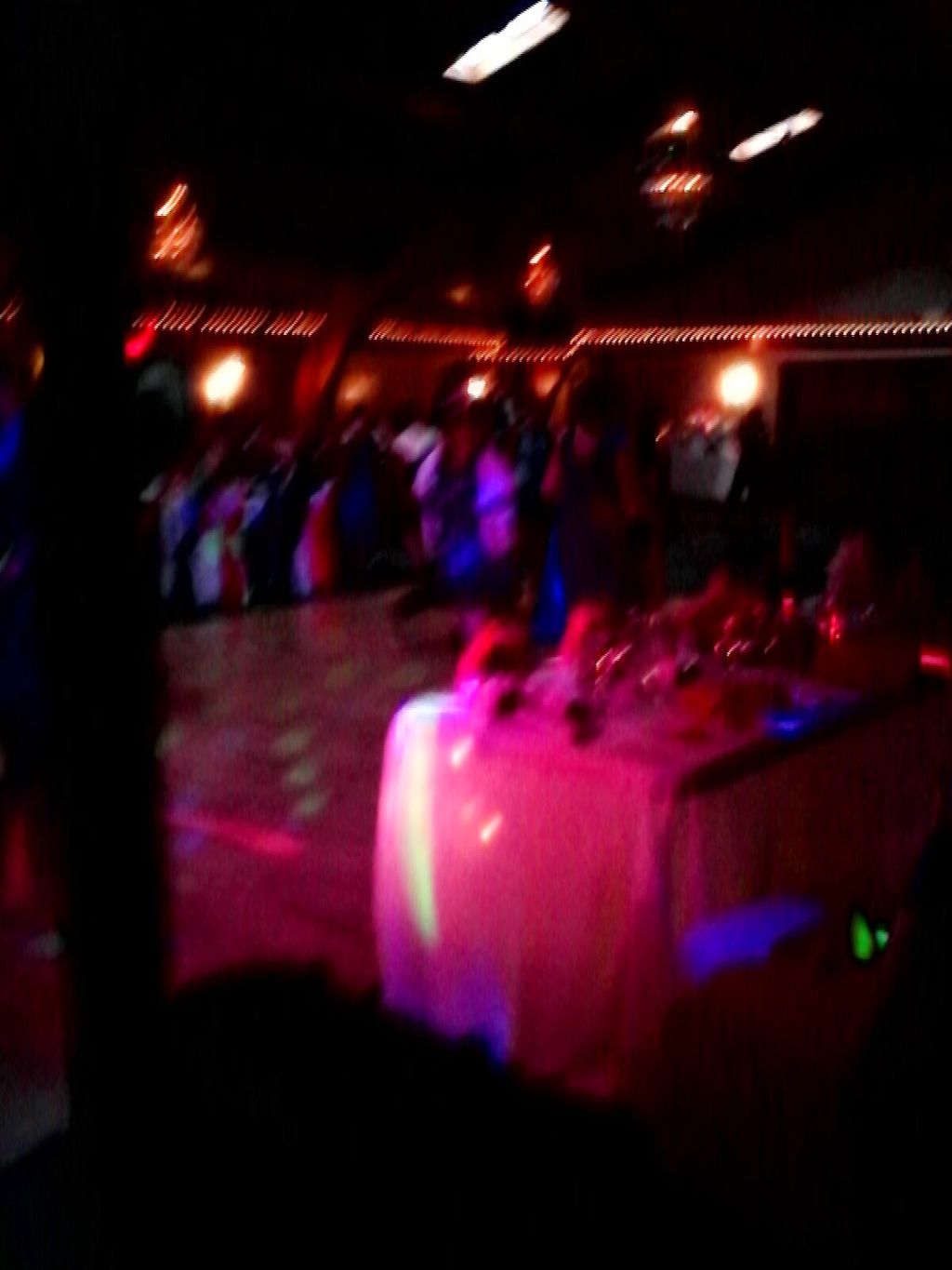 The dance lights really light up floor this is wha