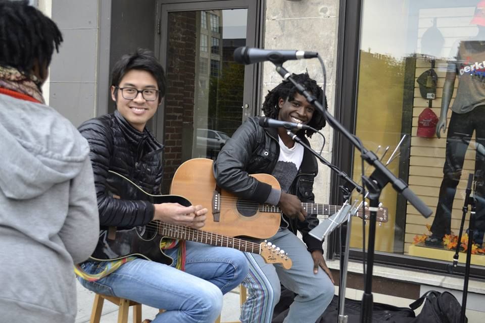 Getting ready for some gypsy inspired jazz music!