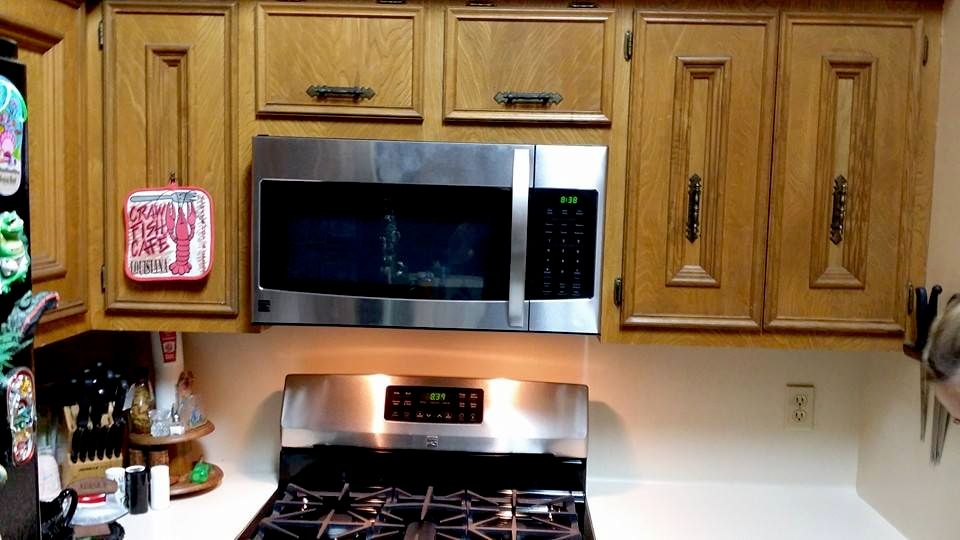 Microwave install