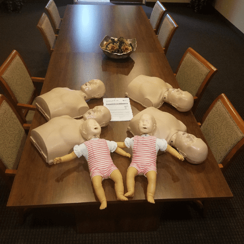 Some of our CPR mannequins