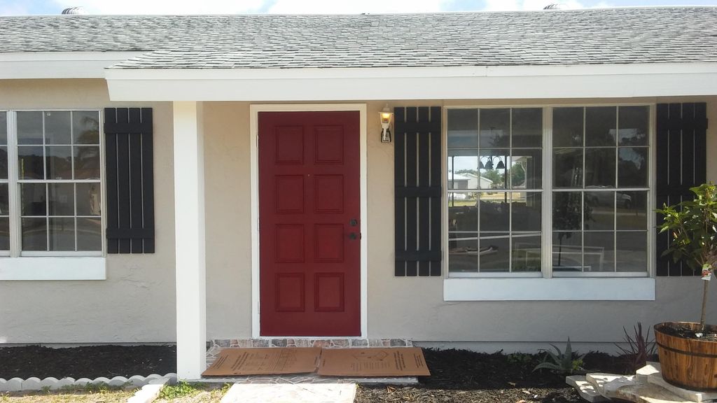 House flip exterior and interior