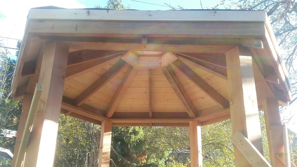 A pergola I built in Bonnie Brae neighborhood