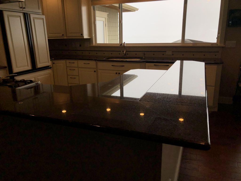 Granite kitchen polish and seal