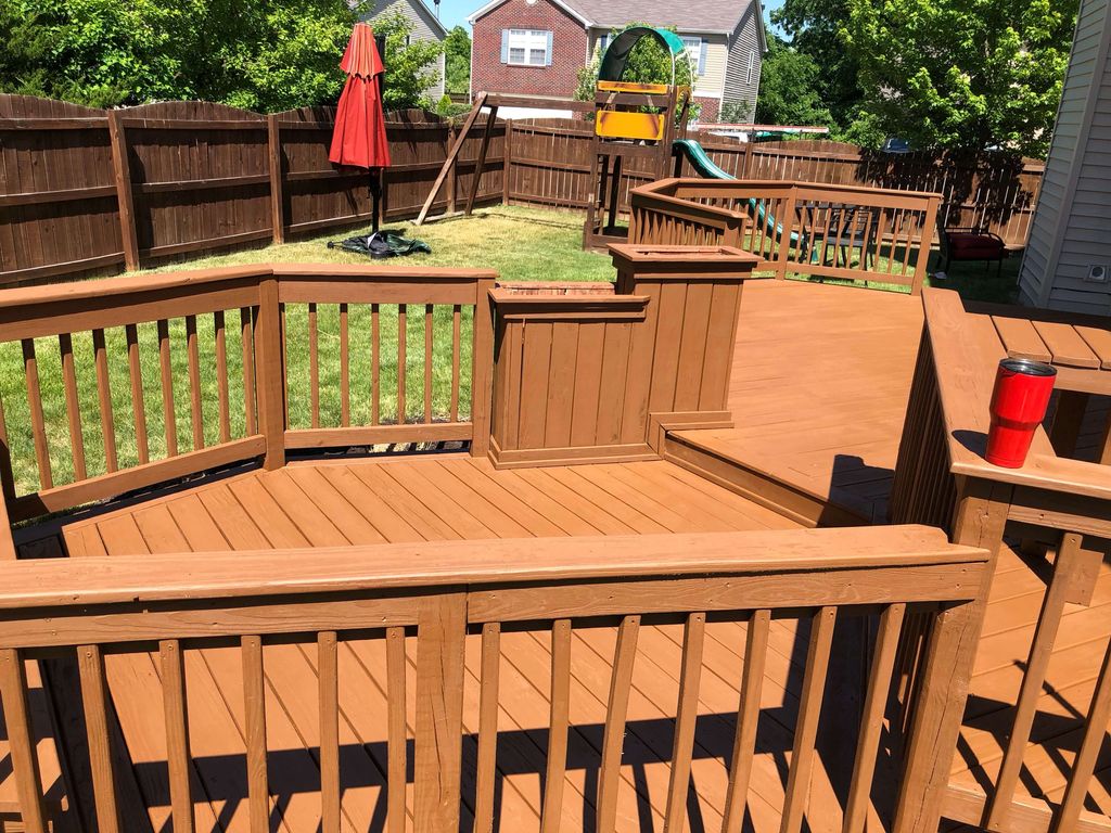 Deck Staining