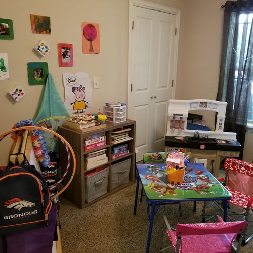 Kids Playroom Project/Organized & Designed