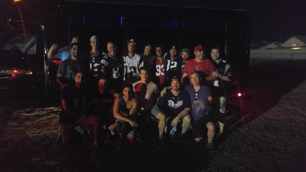 Cards vs Patriots game