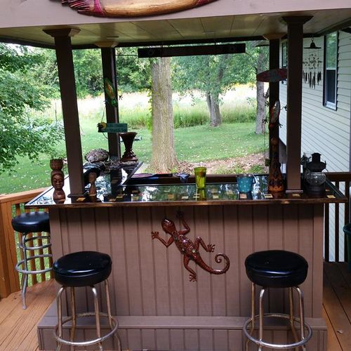 We will even build you a TIKI Bar!