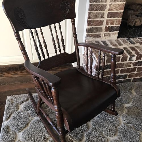 This is a rocker that I restored