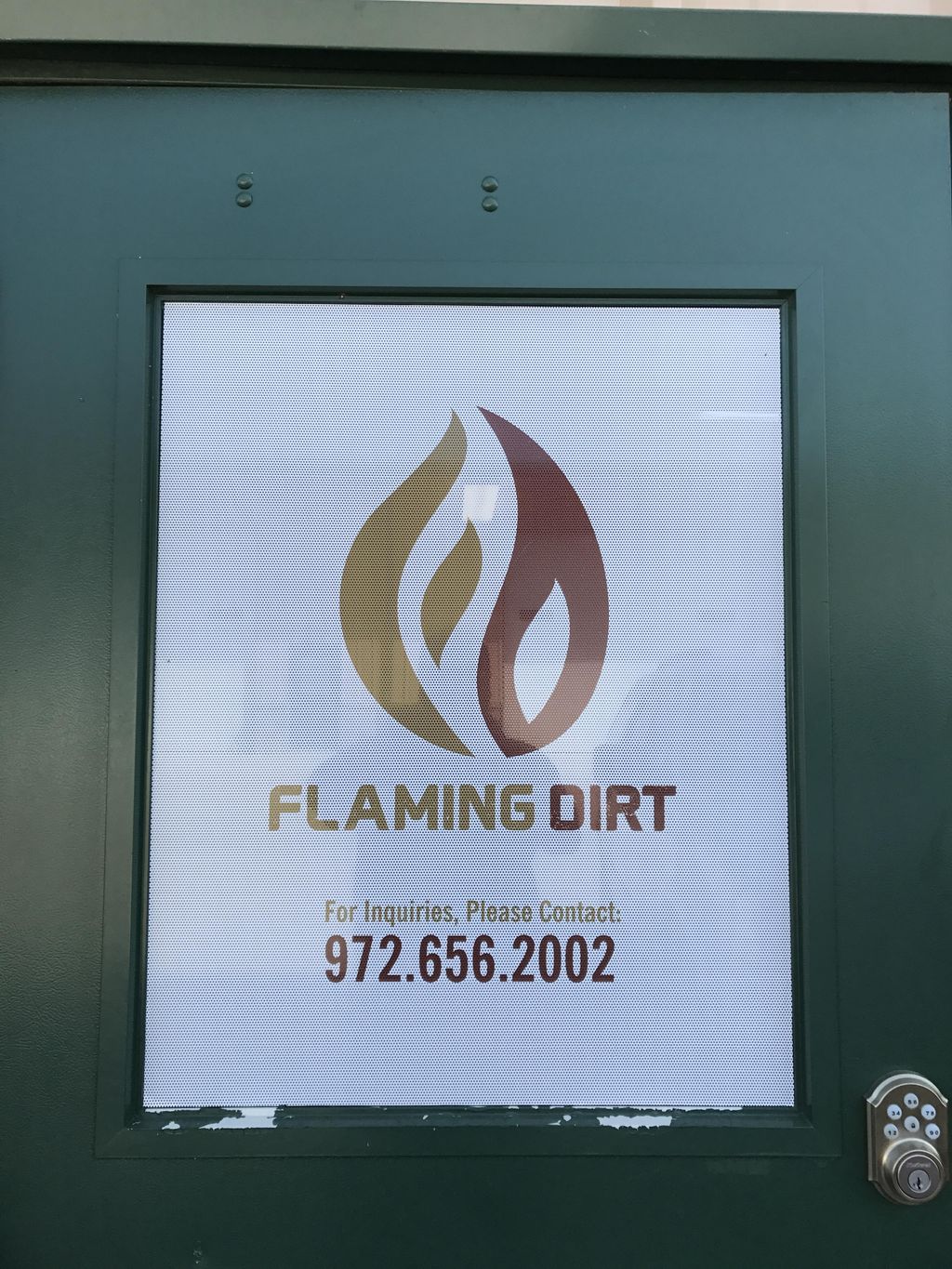 Flaming Dirt