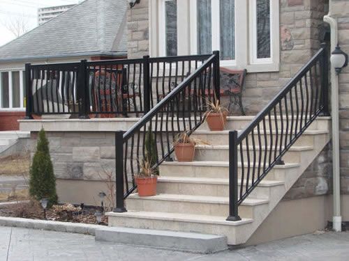 Aluminum Railings are available in standard or cus