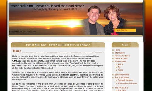 WordPress site