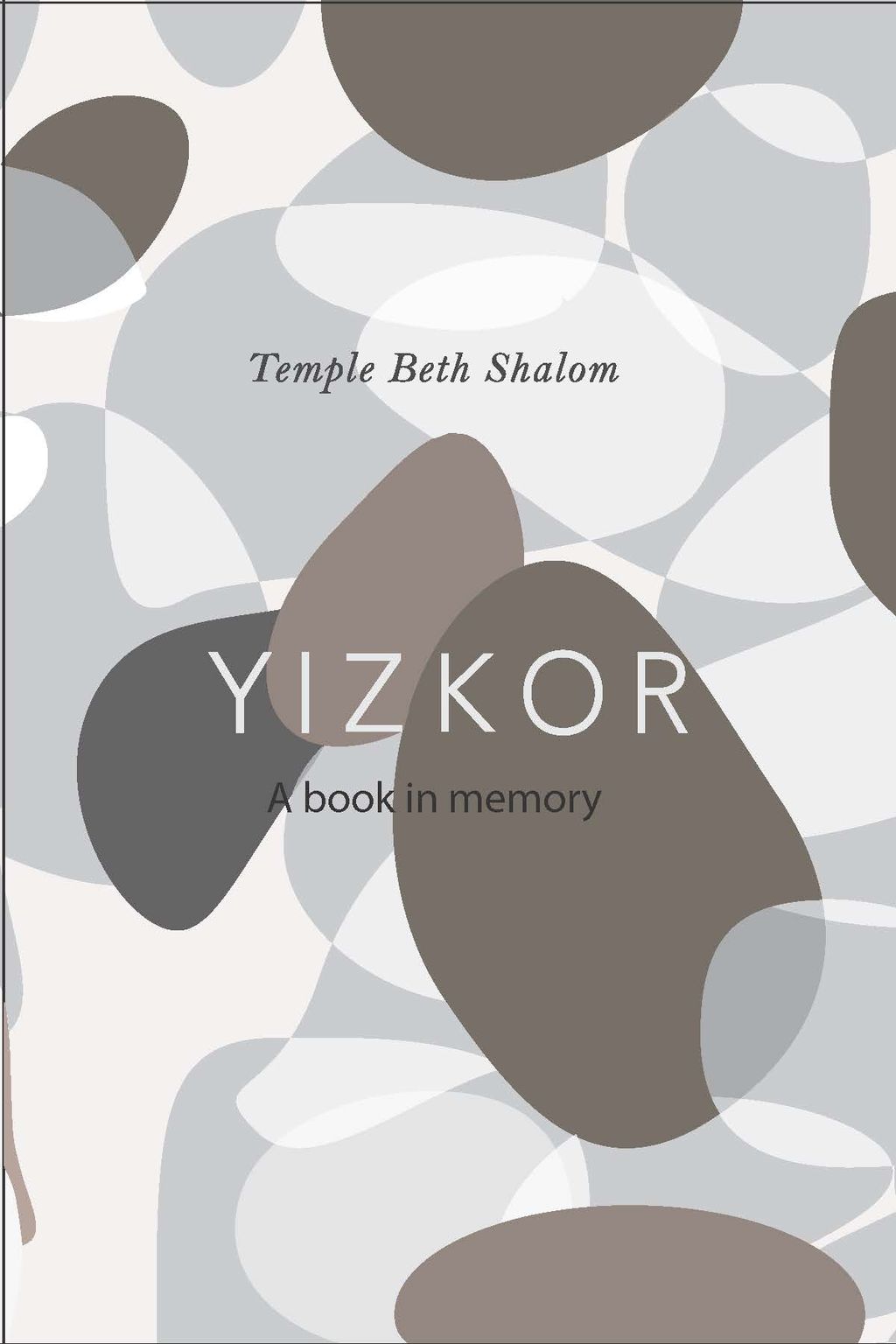 Booklet for synagogue