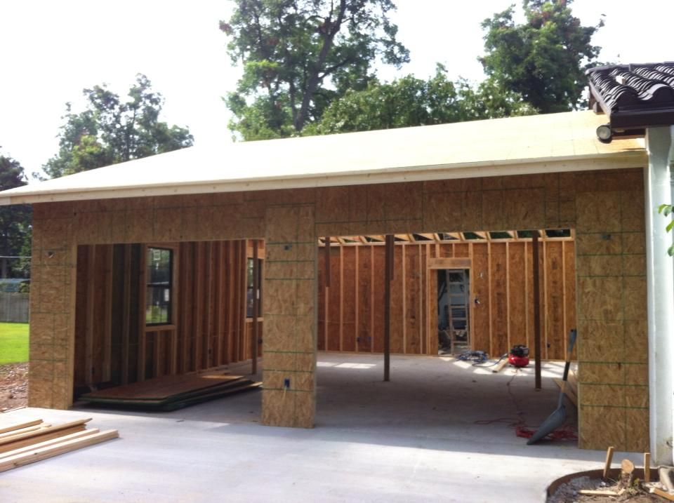 Add-on 2 Car Garage