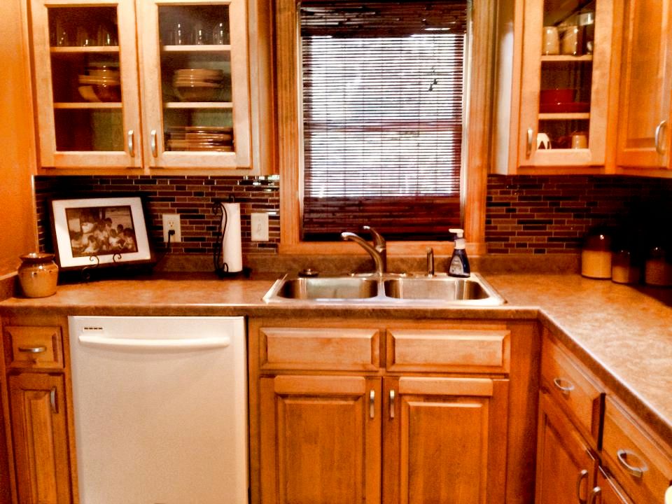 Tile backsplash!