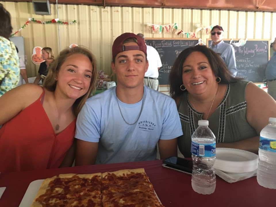 Me and my 2 youngest...Italian Festival!