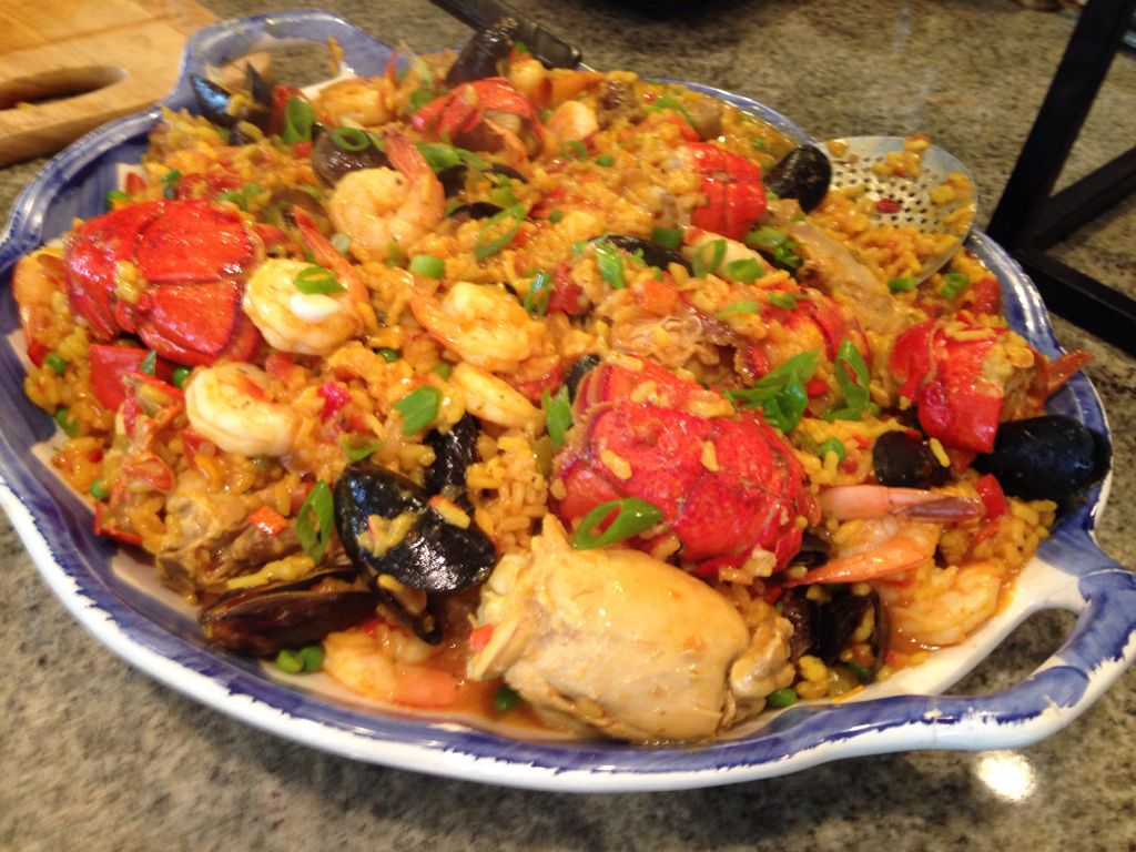 Seafood Paella
