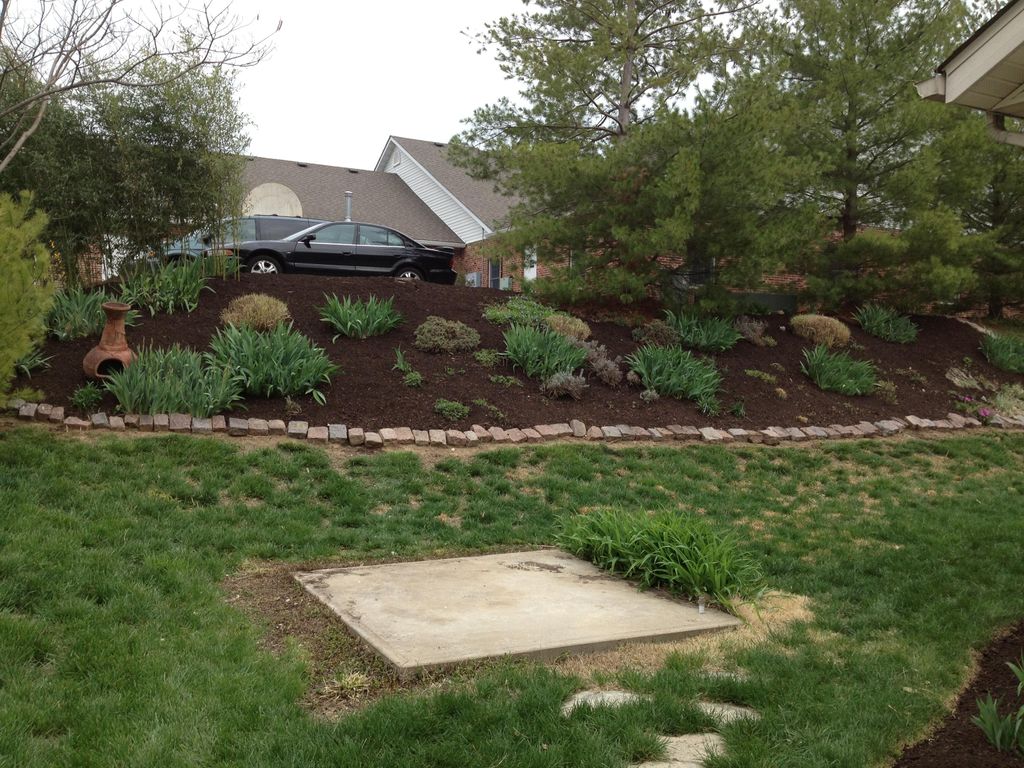 Backyard renovation - after picture