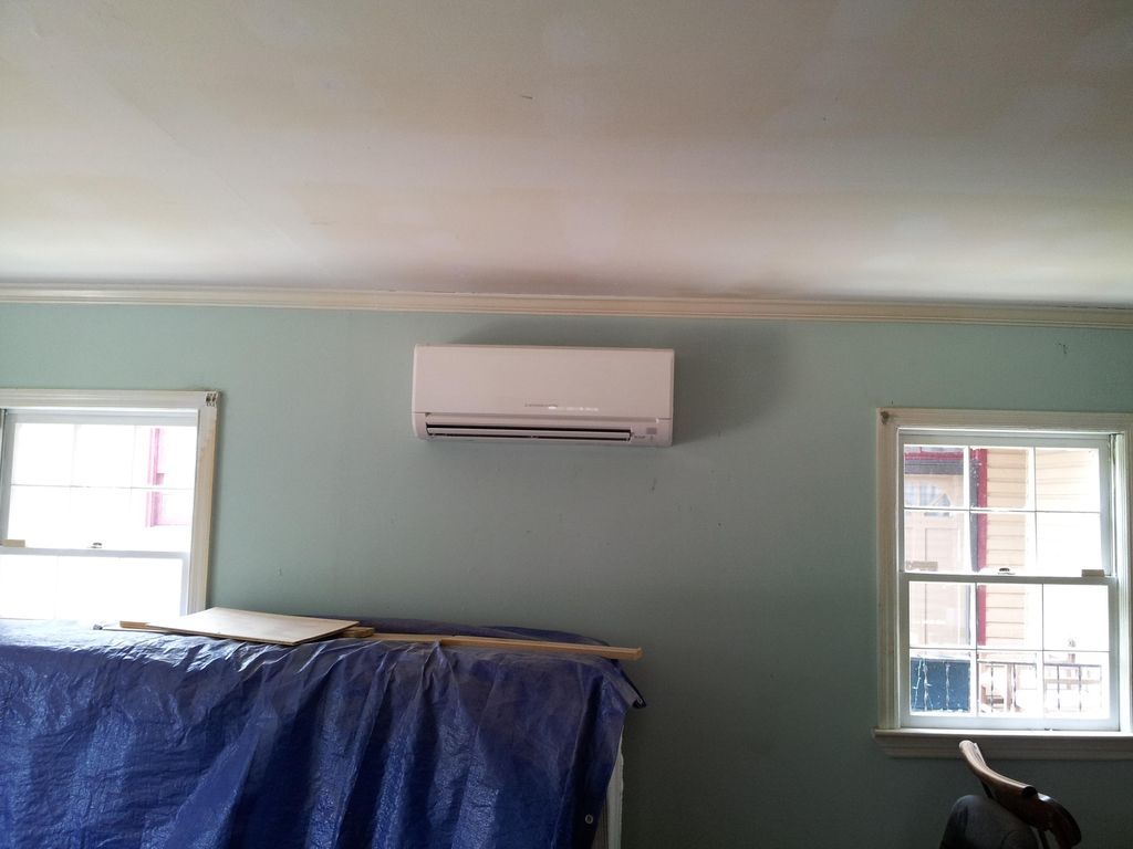 Wall mounded Mini Split Air Handler Zone # 2