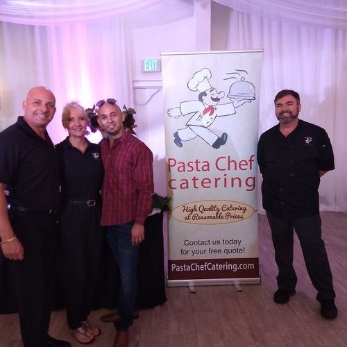 Pasta Chef at 'Grand Opening' of Crystal Ballroom,