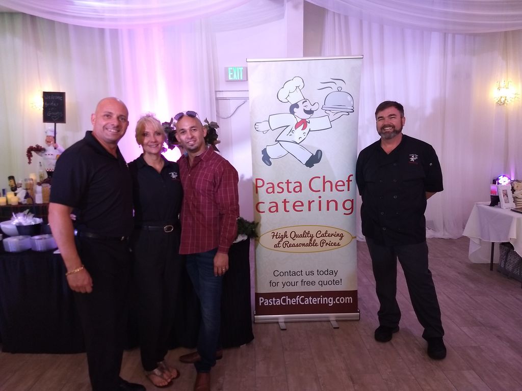 Pasta Chef at 'Grand Opening' of Crystal Ballroom,