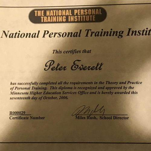 Certified Strength & Conditioning Trainer