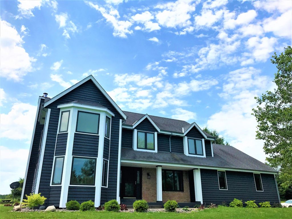 Exterior Painted and Stained