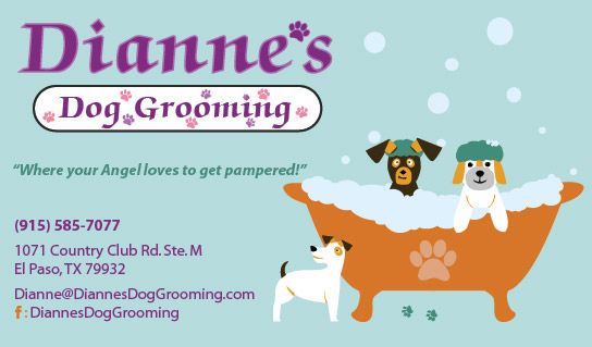 Dianne's Dog Grooming has been the groomers choice