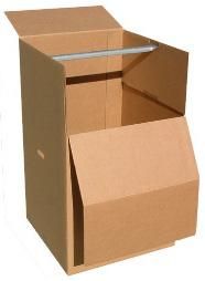 We offer a full line of moving boxes and supplies.
