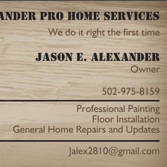 Alexander Pro Home Services
