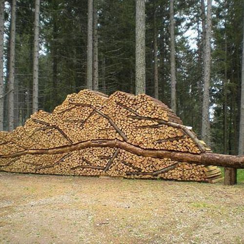 Firewood stacking available