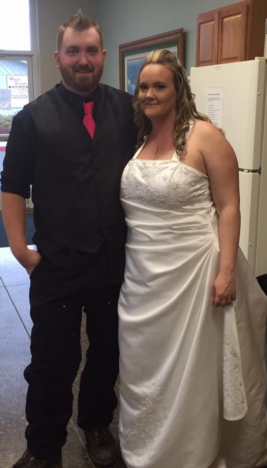 Presided over a beautiful and fun wedding today, f