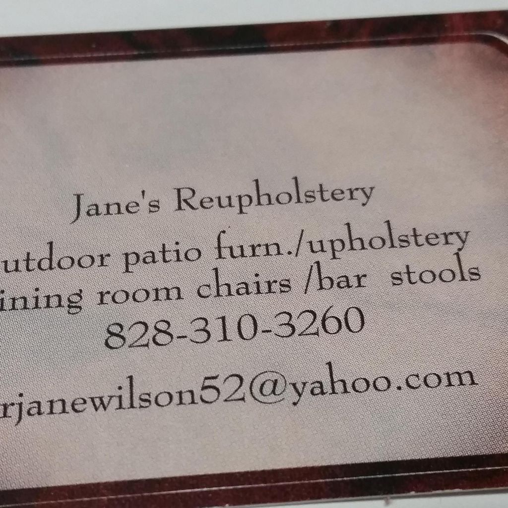 Jane's Reupholstery