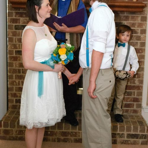 Wedding incorporating children