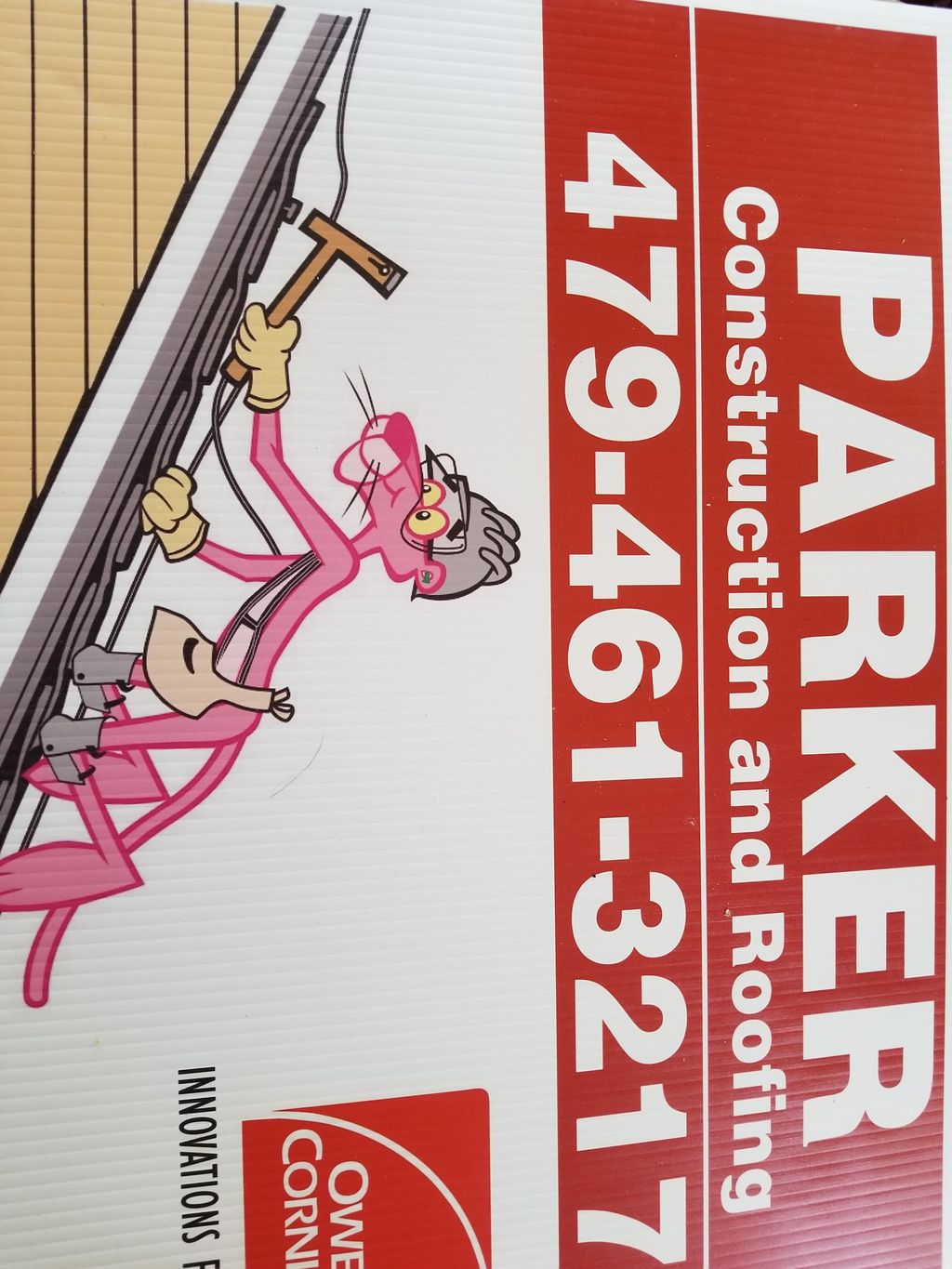 PARKER CONSTRUCTION & ROOFING