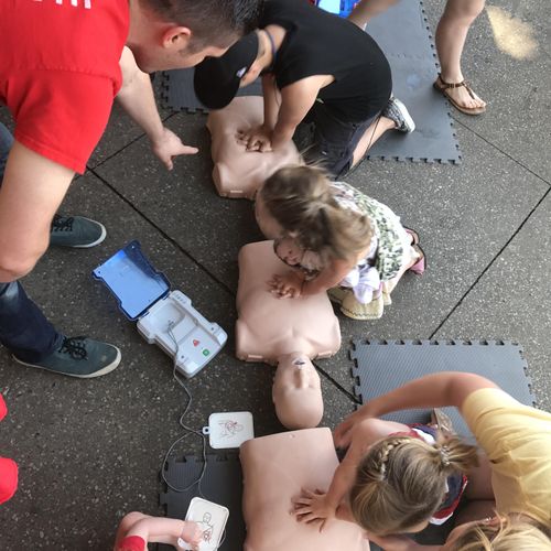 Teaching CPR in the community