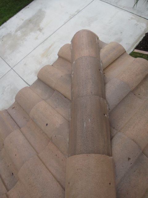 Tile Roof After Repair