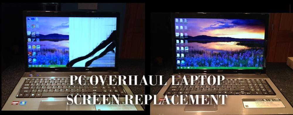 Laptop screen replacement