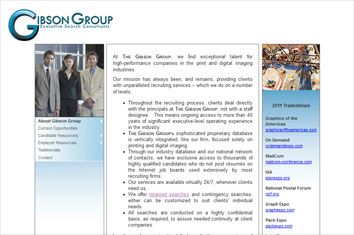 The requirements for this site were more informati