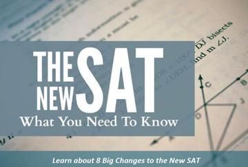 The New SAT is Here!  

Learn about 8 of the major