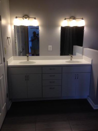Summer 2014 bathroom renovation