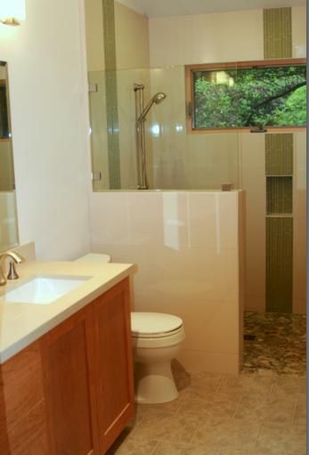 Finished new bath addition
