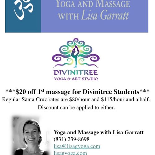 Massage Discounts for Yoga Students