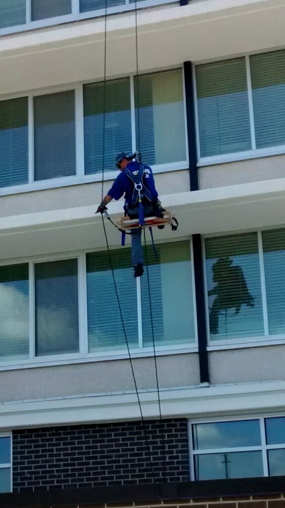 We are certified in rappelling safety techniques