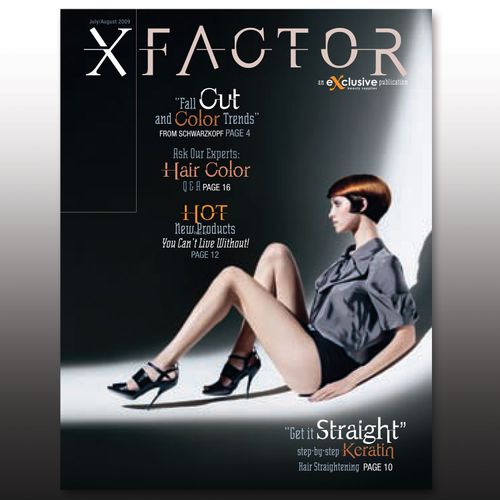X-factor hair products magazine
