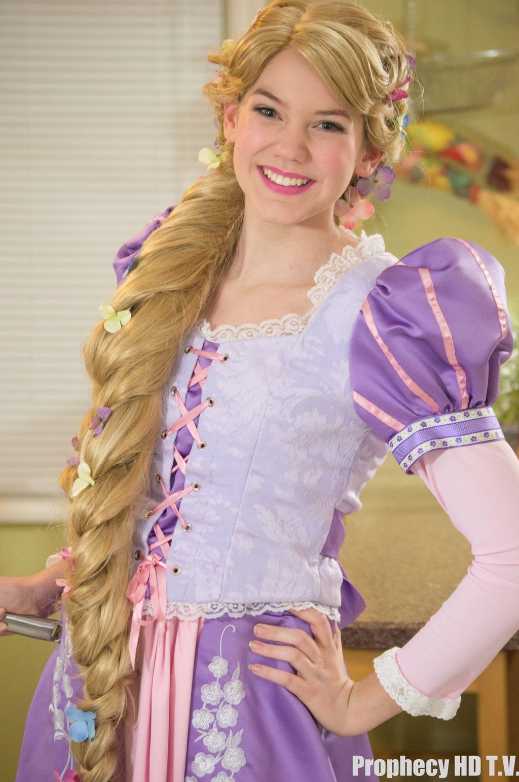 Ready for some spunky fun?  Invite Rapunzel to you